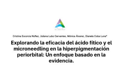 Explorando la eficacia del ácido fítico y el microneedling en la hiperpigmentación periorbital: Un enfoque basado en la evidencia.