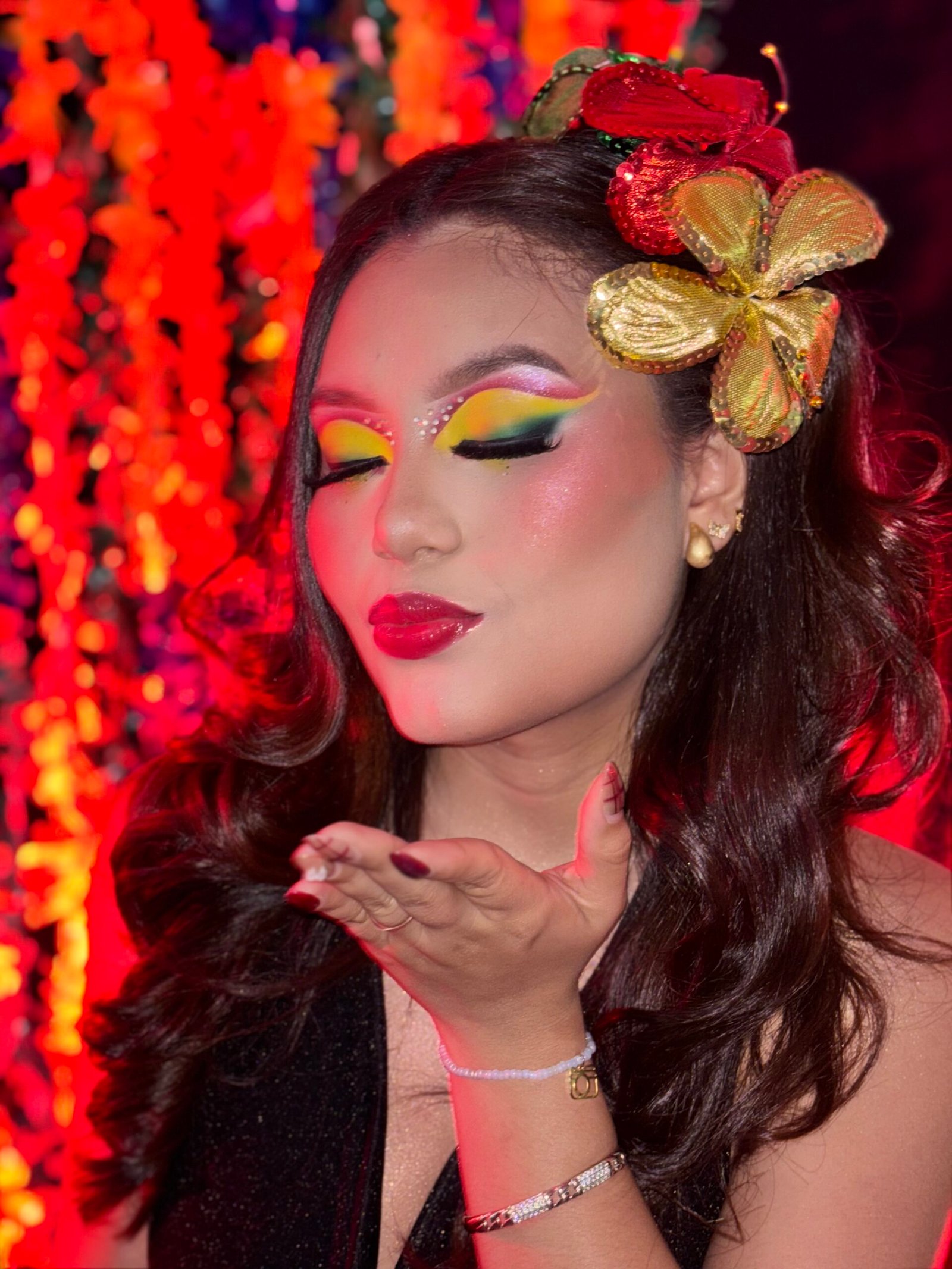 Sesión fotográfica para un portafolio de maquillaje profesional